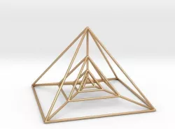 Nested Pyramids 3D print model