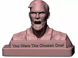 Obi-Wan Kenobi Meme Free 3D print model