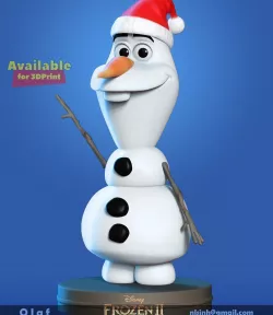 Olaf - Frozen 2 Fanart 3D print model