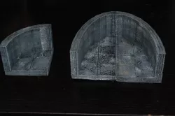 OpenForge Smooth Edge Curved Tile Free 3D print model