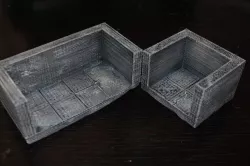 OpenForge Smooth Edge Dead End Tiles Free 3D print model