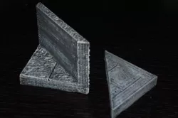 OpenForge Smooth Edge Diagonal Tile Free 3D print model