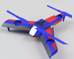 Optimus Prime Drone Body 3D print model