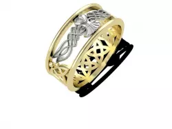 Owl ring 3D print model