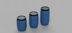Pack Gallon Plastic Drum Diorama 1-43 scale 3d print model  3D print model
