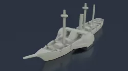 Paraguayan Steam Marques de Olinda 3D print model