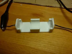 Parametric Battery Clip Free 3D print model