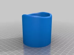 Parametric LED Candle Holder Free 3D print model