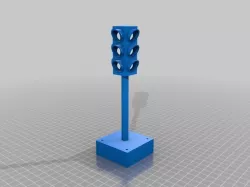 Parametric Traffic Light Model Free 3D print model