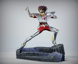 Pegasus Seiya - Fan Art  3D print model