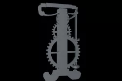 pendulum clock Free 3D print model