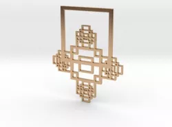 Phi Pendant 3D print model