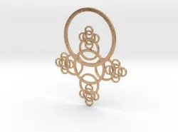 Phi Pendant 3D print model