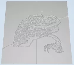Philosoraptor Lithophane Free 3D print model