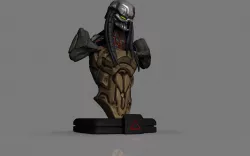 Predator Bust 3D print model