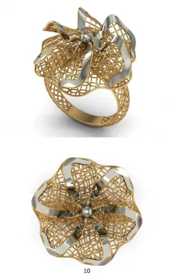 PRINTABLE  RING 3D print model