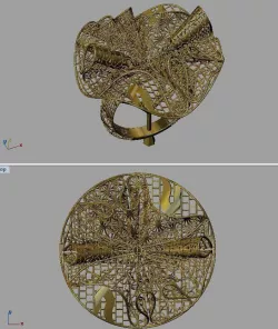 PRINTABLE RING 3D print model