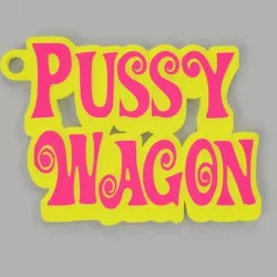 Pussy Wagon Keyring Kill Bill 3D print model