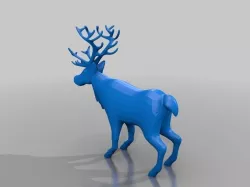 Reindeer  Free 3D print model