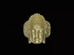Ring Buddha 3D print model