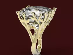 Ring Magical forest 3D print model