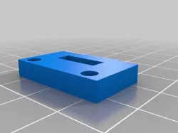 Rostock RAMPS 1 4 endstop adapter Free 3D print model