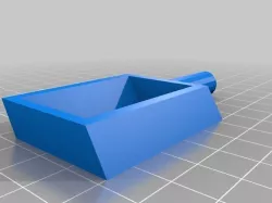 Rotary Mixer Blade for Customizer Free 3D print model