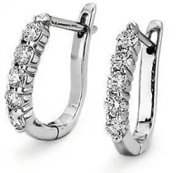 Royal Woman Diamond Earring  3D print model