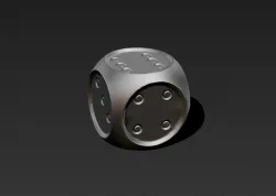 Sci-Fi Dice Free 3D print model