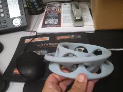 Self Intersecting Mobius Chain Free 3D print model
