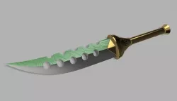 Seven Deadly Sins Lostvayne Sword 3D printable model 3D print model