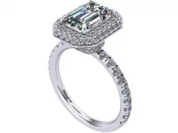 Skinny Rectangle Ring  3D print model