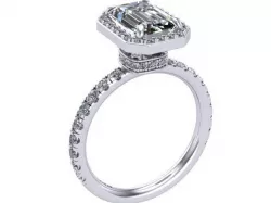 Skinny Rectangle Ring but Smaller 3D print model