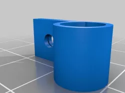 Small cable screw holder clip Free 3D print model