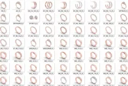 Solitaire ring 3d bulk collection 1000 model 3D print model