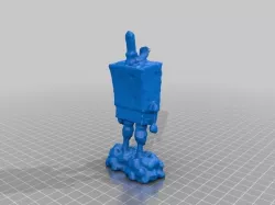 Spongebob Rocketpants  Free 3D print model