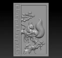 squirrel 3D print model