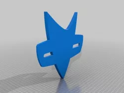 Star Trek Communicator Badge  Free 3D print model
