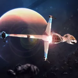 STAR WARS B-WING - DETAILED AND PRINTABLE  - WITH INSTRUCTIONS 3D print model