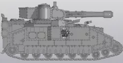 Super Heavy Tank construction set 3D print model