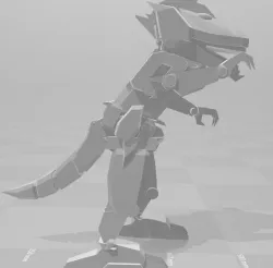 T-rex megazord 3D print model