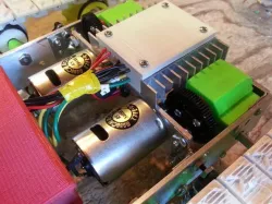 Tank Track, Worm Gear Drive Cases