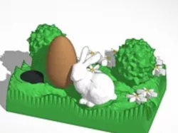 The Easter Bunny Free 3D print model