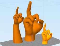 The Finger Ring Holder Free 3D print model