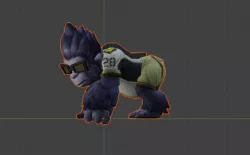 The Monkey 3D print model