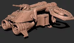 Thunderbird Heavy Assault Transport 3D print model
