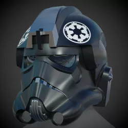 TIE Figheter Pilot Helmet 3D print model