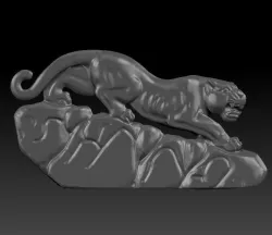 Tiger 3D print model