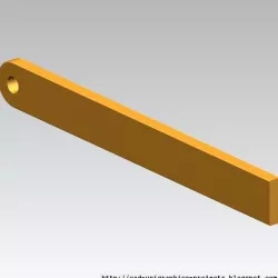 TOWER CRANE -Fore jib connector- Free 3D print model