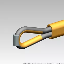 TOWER CRANE -Rear cable- Free 3D print model